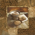 thumbnail image 2 of Gorham, Gregory 26x26 Gold Ornate Wood Framed with Double Matting Museum Art Print Titled - Coffee II, 2 of 4