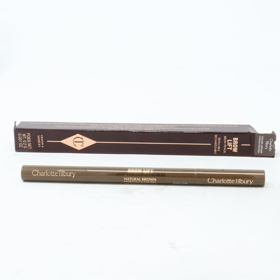 Charlotte Tilbury Brow Lift Brow Pencil Natural Brown 0.04oz/12g New With Box