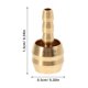 thumbnail image 2 of EXHUMKY 10Jgo Piezas De De Disco Hidráulico Para Con Insertos Metálicos Dorados, 2 of 7