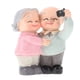 thumbnail image 2 of Adorno navideño de resina para tarta con forma de abuelo, ideal para regalar., 2 of 8