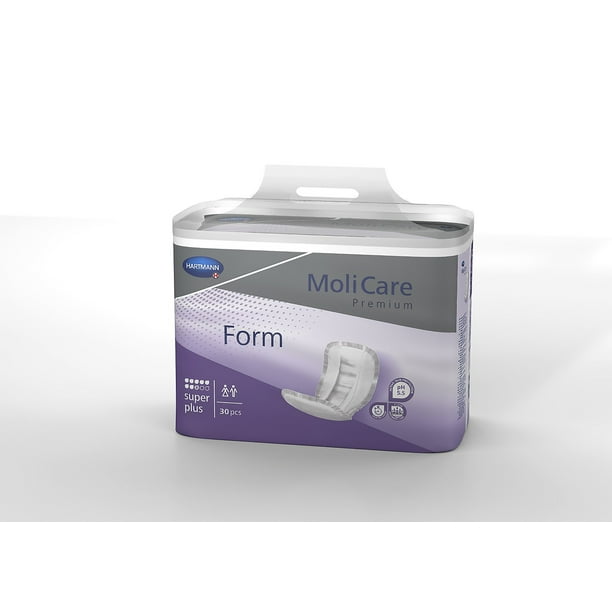 MoliCare Unisex Incontinent Pad 12 X 27 Inch Contoured 168919 30 / Bag
