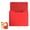 Red, variant on CSSJKYJ Magnetic Wall File Organizer Magnetic Wall File Holder Refrigerator Magazine Holder for Mail Letters Paper(Red,Vertical-large)