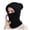 Black, variant on Hats Christmas Women Winter Outdoor Riding Headgear Cold-Proof Ski Cap Warm Bib Face Mask Integrated Cold-Proof Hood Winter Hats For Women