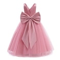 thumbnail image 7 of Fgnfyis Toddler Princess Dress Sleeveless Satin Net Long Puff Skirt Birthday Performance European Style Girls Summer Dresses Pink 9-11 Years, 7 of 7