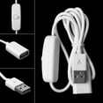 thumbnail image 5 of XISAOK USB 2.0 Male to Female Extension Data Cable With ON/OFF Switch for PC Laptop, 5 of 10