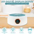 thumbnail image 2 of CNKOO Portable Clothes Dryer Foldable Mini Dryer Machine with LED Digital Display Space Saving Clothes Dryer Multifunctional Portable Dryer for Apartment Travelling Hotel Dorm RVs, 2 of 10