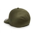 thumbnail image 6 of OC Sports STRIKE Flexible Fitting Cap - Olive, 6 of 8