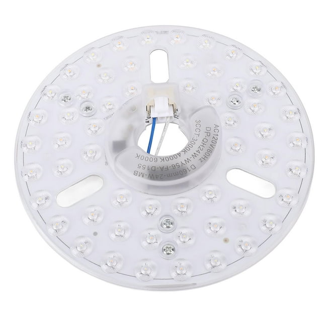 Kit De Modernización Del Motor De Luz LED, Potente Panel De 24W De 24 W, Función De Memoria Para 3 Temperaturas De Color, Ideal Para Candelabros Y Luces De Montaje En Descarga