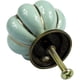 thumbnail image 2 of Juego de 10 pomos vintage de cerámica MACHAO estilo europeo forma de calabaza azul claro, 2 of 5