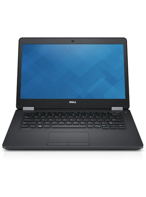 Pre-Owned Dell Latitude E5470 Laptop Computer, 2.60 GHz Intel i5 Dual Core Gen 6, 8GB DDR3 RAM, 256GB SSD Hard Drive, Windows 10 Professional 64 Bit, 14" Screen