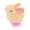 White, variant on Cheapark Wind Up Bunny Toys Plush Animal Figurines Random Color For Tabletop Shelf Home Indoor Holiday Seasonal Decor