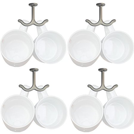 Yyst Mug Cup Holder Cabinet Hanging Organizer Rack No Mugs