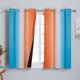 thumbnail image 2 of Cortinas Blackout Estelar Textiler Ombre Naranja/Azul 115x115 cm, 2 of 9