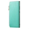 thumbnail image 2 of For Samsung Galaxy S23 Ultra Case with RFID Blocking Card Holder for Women Men,Compatible with MagSafe,Detachable Wallet 2 in 1 PU Leather Magnetic Snap Flip Kickstand Zipper Pouch Phone Case,Green, 2 of 12