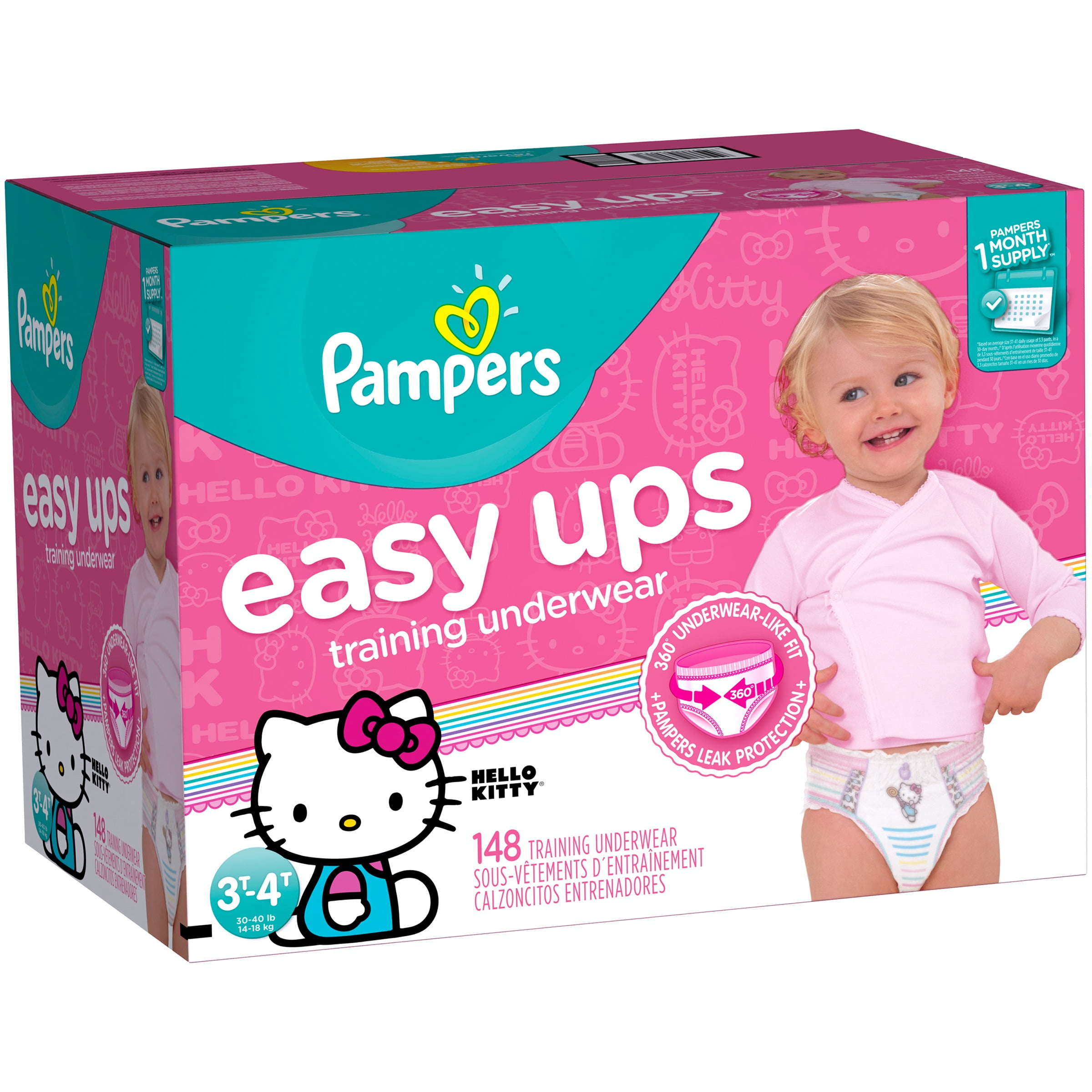 Pampers Easy Ups Weight Chart