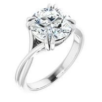 Fiorella 3 Carat Lab Diamond Engagement Ring Solitaire Round Brilliant