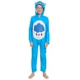 thumbnail image 2 of Care Bears Grumpy Bear Little Boys Fleece Zip Up Costume Pajama Coverall Toddler to Big Kid, 2 of 5