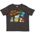 thumbnail image 3 of Inktastic It's My Birthday Circus Train 2nd Birthday Boys or Girls Toddler T-Shirt, 3 of 5