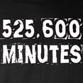 thumbnail image 3 of CafePress - 525,600 Minutes (Dark) Long Sleeve T Shirt - Long Sleeve Dark T-Shirt, 3 of 4