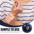 thumbnail image 4 of 1 Set Enamel Chinese Tai Chi Pattern Blue Health Balls Baoding Balls Exercise Massage Balls Stress Relieve Hand Exercise Therapy Ball, 4 of 4