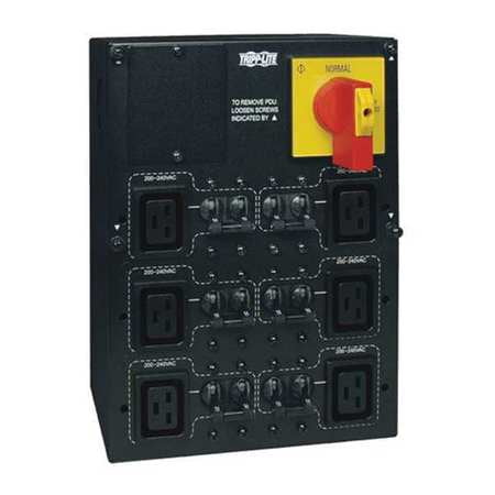 Tripp Lite UPS Smart Online Detachable Redundant PDU Option IEC Output - Power distribution unit - AC 200-240 V - input: hardwire - output connectors: 6 (IEC 60320 C19) - (Best Pdu For Mining)