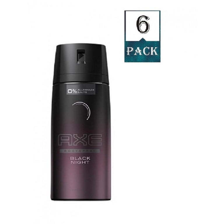 Axe Body Spray Deodorant Black Night 150 Ml (Pack Of 3)