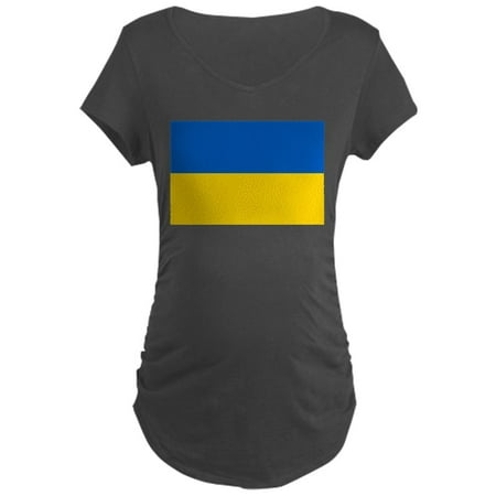

CafePress - Flag Of Ukraine Maternity T Shirt - Maternity Dark T-Shirt