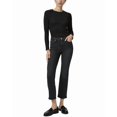 thumbnail image 4 of PAIGE womens  Cindy Black Lotus Slim Straight Jean, 23, 4 of 5