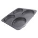 thumbnail image 2 of Molde para Panecillos Hamburguesas, Hamburguesas Acero Carbono Antiadherente 5 Pulgadas, Hornear Grande 4 Tazas Caseros, 2 of 5
