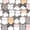 C White Gray Pink, variant on meiyoeat Kawaii Rainbow Unicorn Bed Sheets For Girls,Colorful Cute Stars Print Full Size Sheets For Kids,4-Piece