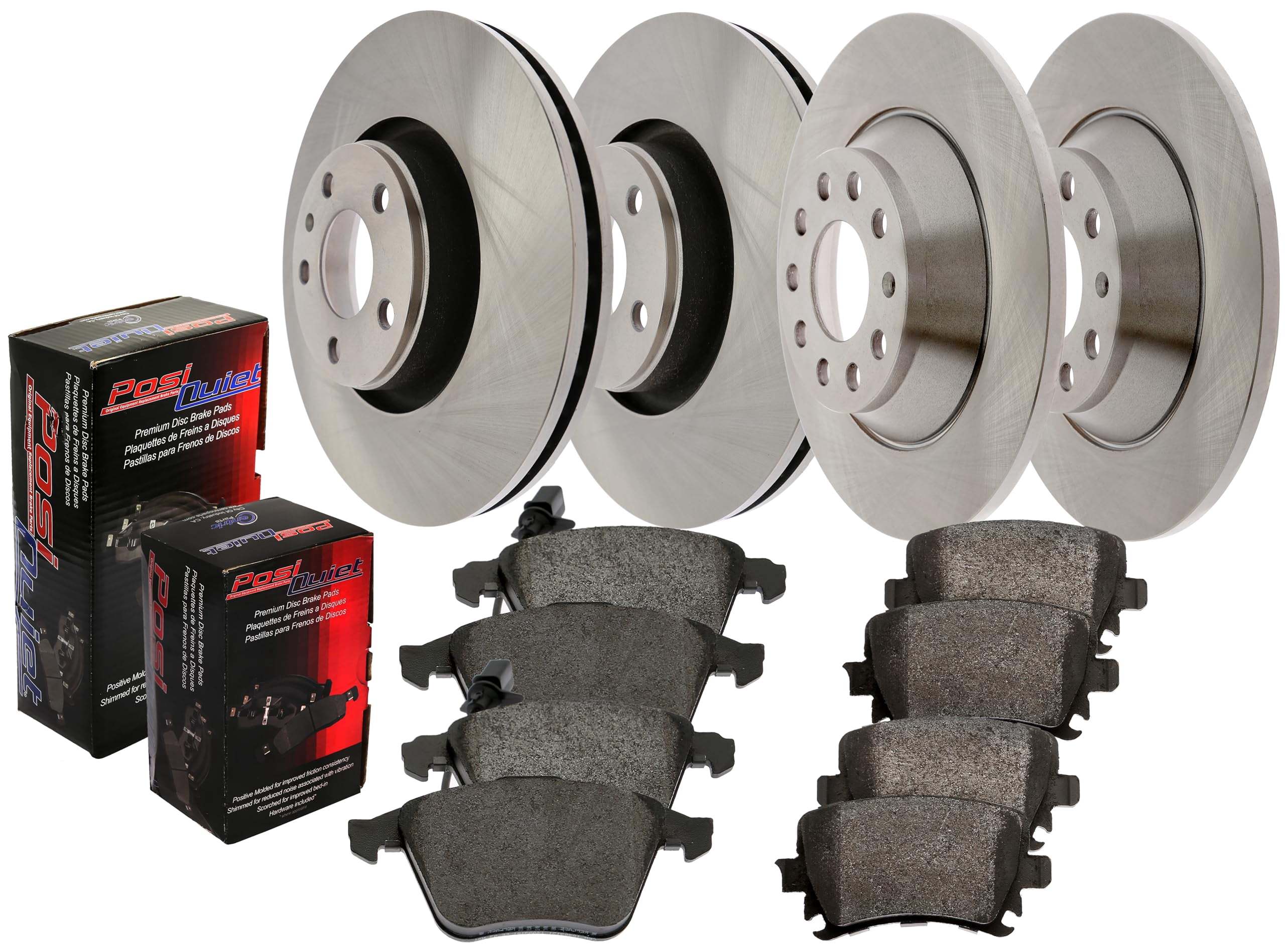 Centric Parts Disc Brake Kit P/N:903.33016 Fits select: 1999-2001 AUDI A4