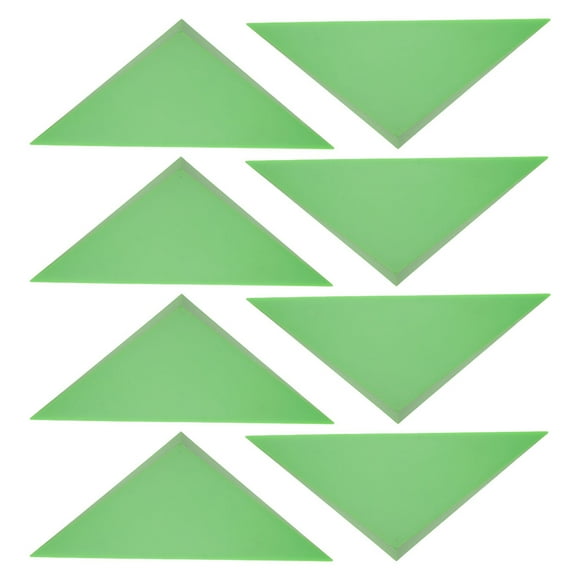 Fundas triangulares con bordes para mesa de futbolín, cojines protectores para esquinas, 8 Uds.