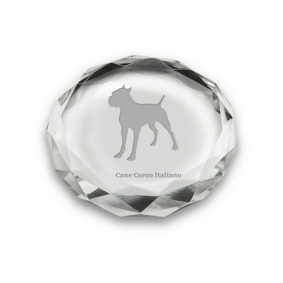 Cane Corso Italiano Deep Etched Paperweight