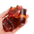 thumbnail image 4 of Uxcell Fire Glass for Fire Pit, 1.97"-3.15" High Luster Reflective Glass Rocks, Brown, 4 of 5