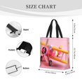 thumbnail image 3 of Balery Colorful Cartoon Biplane Bolsa de Mano para Mujeres con Cremallera, Bolsa de Gimnasio con Compartimentos, Bolsa para Laptop, Bolsa para Trabajo, 3 of 7