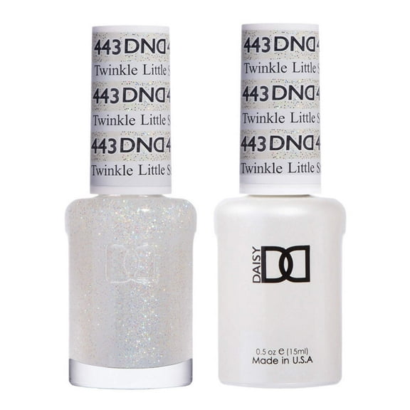 DND Nail Polish Gel & Matching Lacquer Set (443 - Twinkle Little Star)