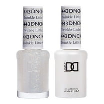 DND Nail Polish Gel & Matching Lacquer Set (443 - Twinkle Little Star)