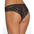 thumbnail image 2 of Women's Maidenform DMCCLT Comfort Devotion Mesh and Lace Tanga Panty (Black Latte Pin Dot 5), 2 of 2