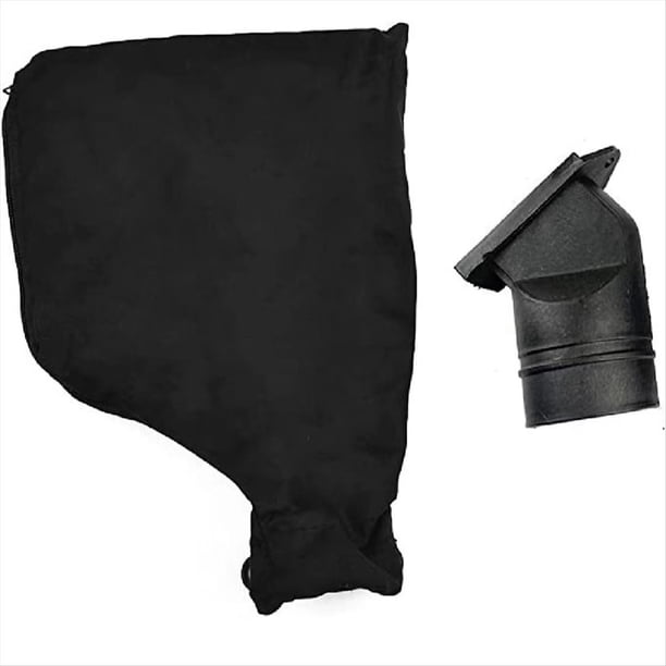 1 Bolsa de Recolección de Polvo Negra para Ingletadora Modelo 255 con Cremallera y Soporte Ajustable con Cable, Bolsas Recolectoras de Polvo