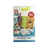 Inkology Secret Life of Pets Sticker Pad Multicolor 250/Pack (343-4) INK-3434-24