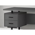 thumbnail image 4 of Monarch Specialties Computer Desk, Home Office, Laptop, Storage Drawers, 60"L, Work, Grey Laminate, 4 of 8