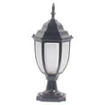 thumbnail image 2 of DYNWAVECA Abat-Jour Colonne Extérieure Étanche Moderne pour Balcon Patio Rue Cour Noir, 2 of 10