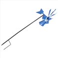 thumbnail image 5 of 2 Pieza de de Viento de Viento de Hierro de Viento Enchufable Winnower JardíN Spinner de Viento Adorno-Azul, 5 of 5