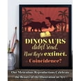 thumbnail image 3 of Dinosaurs Didn't Read Now They're Extinct. Coincidence?- 11x14 Unframed Literature Art Print - Funny Gift and Reading Decor for Classroom, Library, Student and Home Under $15, 3 of 9