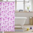 thumbnail image 3 of Manfei Cute Coquette Bow Shower Curtain 72Wx72L,Kawaii Bowknot Bathroom Curtain, 3 of 5
