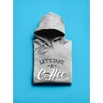 thumbnail image 3 of Let's Take A Coffee Break. Hoodie Women -GoatDeals Designs, Female Medium, 3 of 4