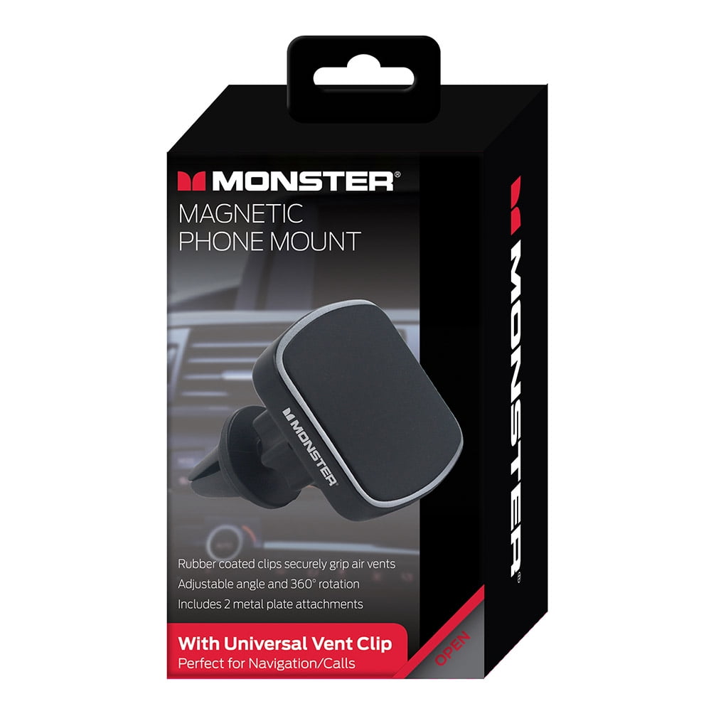 Magnetic Phone Mount with Universal Vent Clip