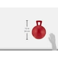 thumbnail image 3 of Horsemen S Pride Tug-n-toss Horse Ball Red 10 Inch - 410, 3 of 4