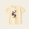 thumbnail image 2 of Akiihool T-Shirt Garçon T-Shirt Graphique à Manches Courtes Premium pour Garçons, Coupe Régulière (Beige, 7-8 Ans), 2 of 4