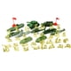 thumbnail image 2 of 52x Modelo Figuras Playset Coleccionables, Miniaturas Modelo Hombres Figuras con Tanque Vehículo Accesorios para Niños Niños Niños A Hugo Juego de soldado, 2 of 10